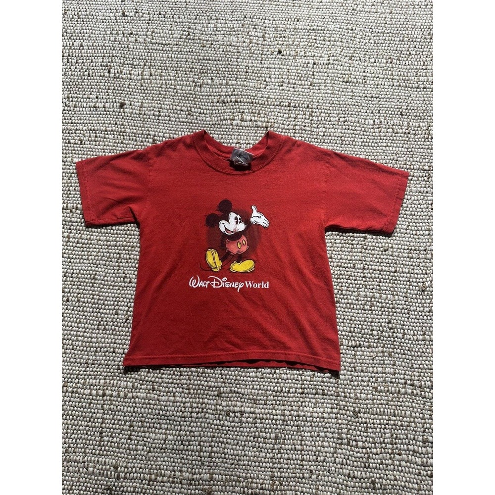 Vintage Kids Disney Mickey Mouse Tee Shirt | Size X-Small